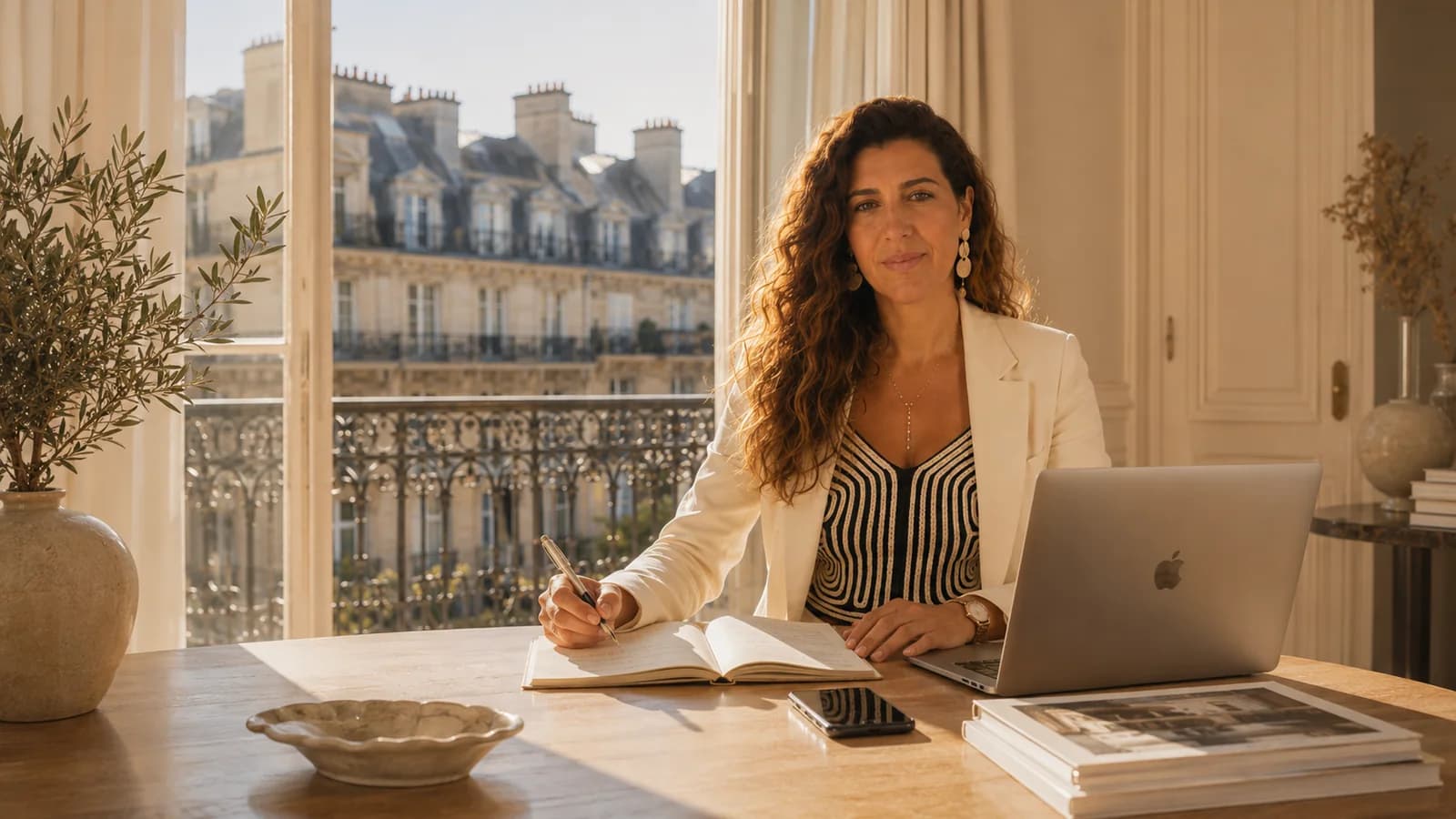 غينا حلبي تنسّق ترتيبات Savoir-Faire VIP في باريس.