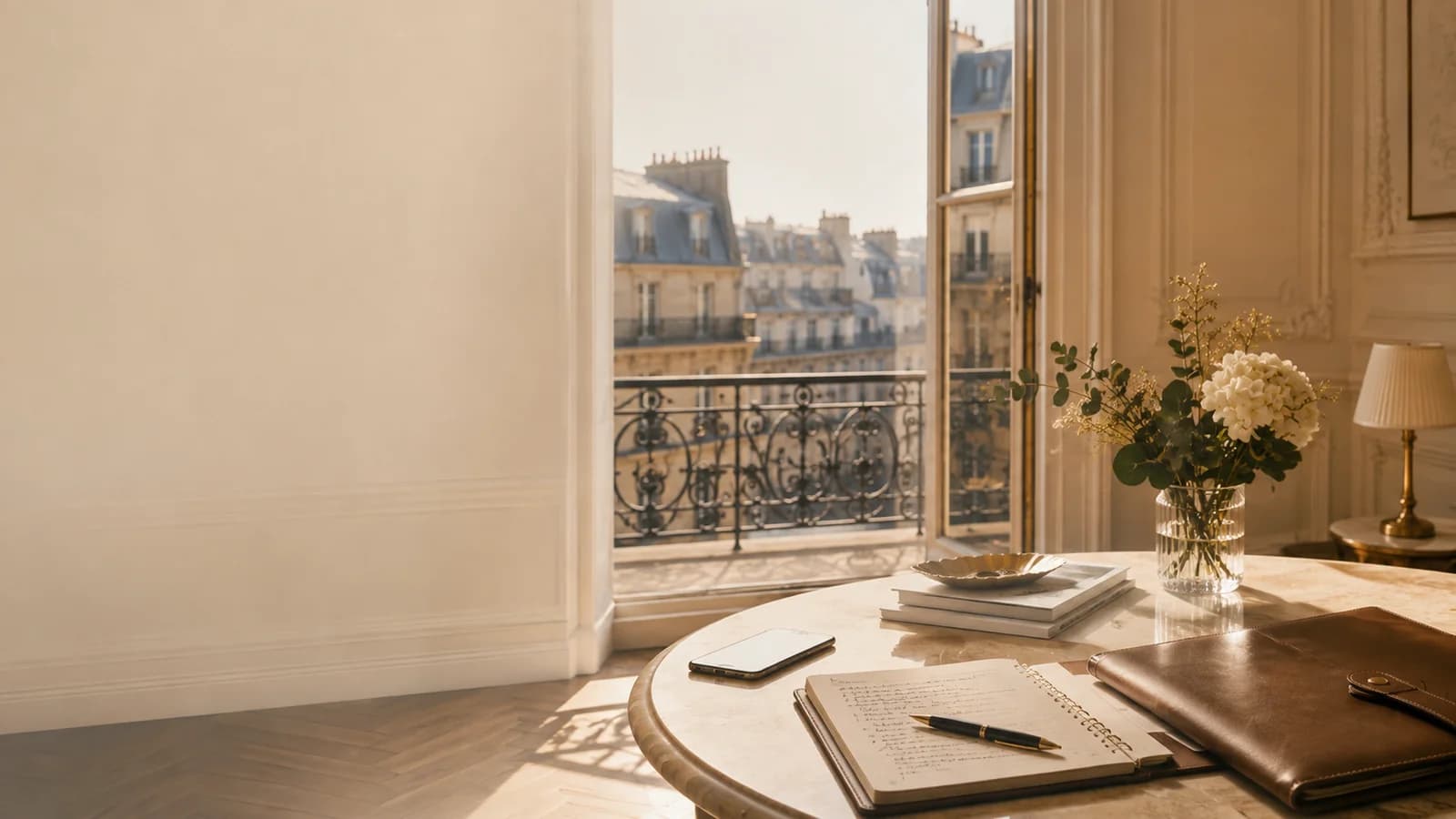 Coordination de conciergerie privée dans un cadre parisien.