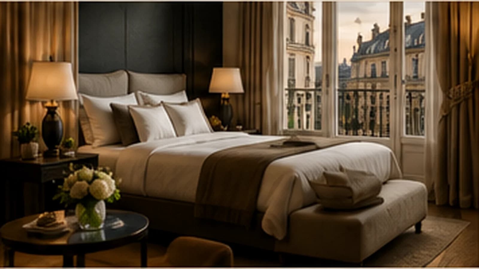 Assistance hébergement et soutien aux recommandations pour des séjours de luxe à Paris.